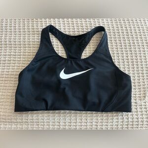 Nike Black and White Sports Bra